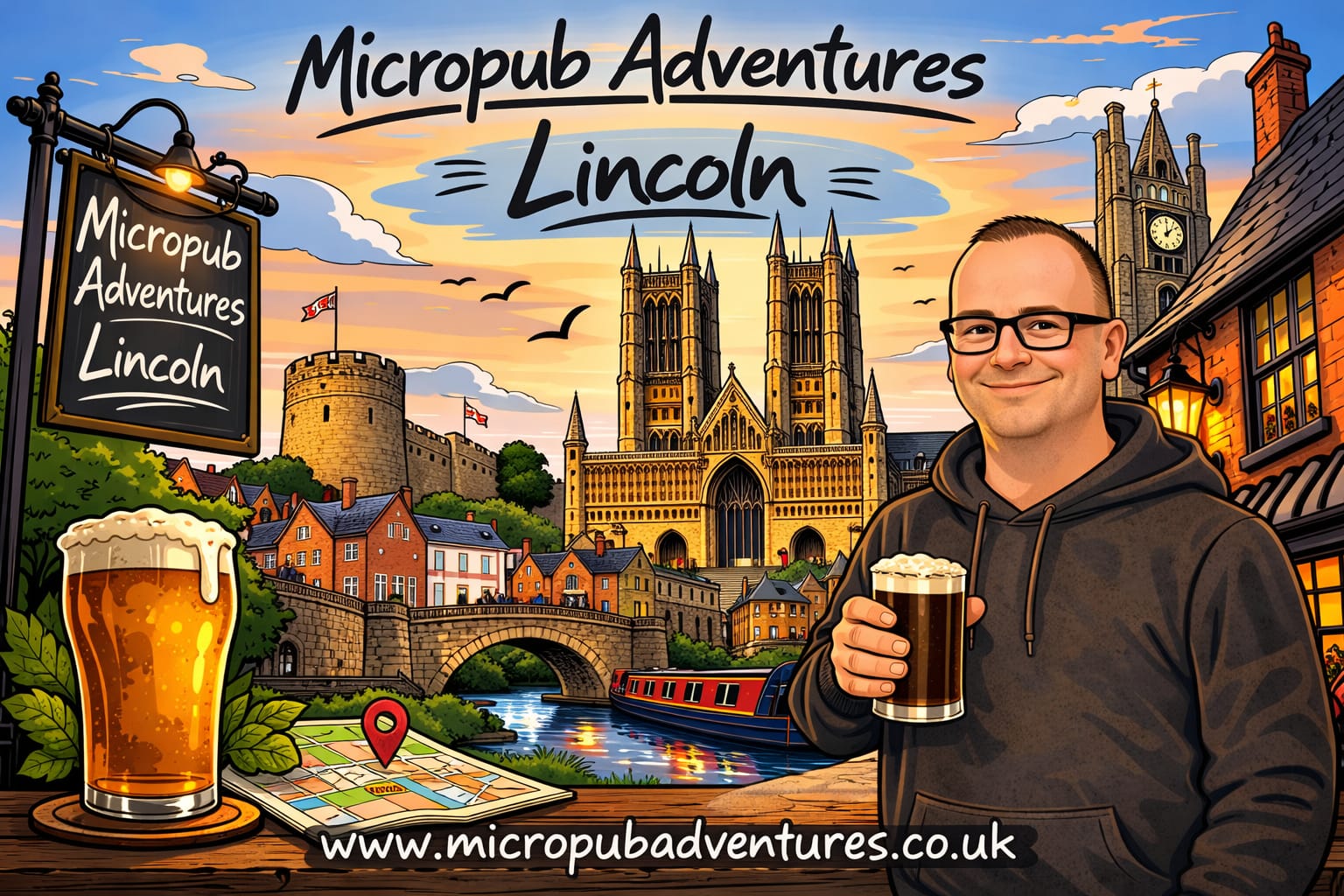 Climbing Hills, Chasing Pints: A Brilliant Day in Lincoln’s Pubs