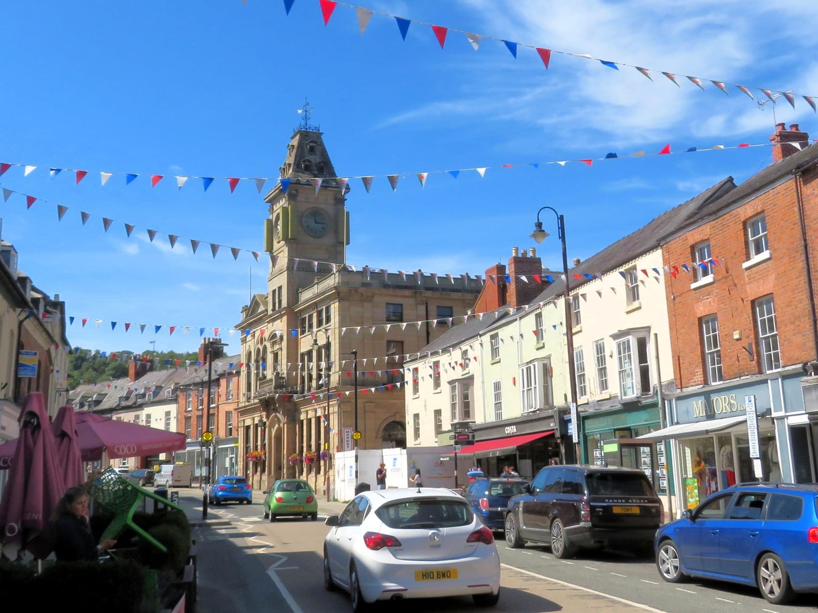 Weaving through Welshpool